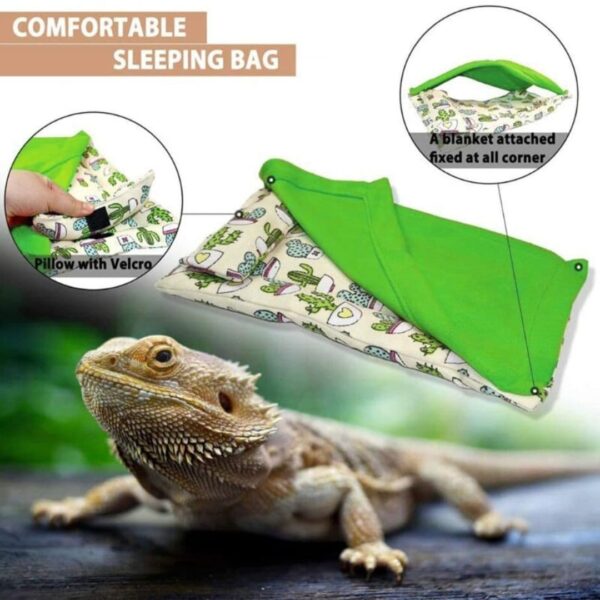 Cama com travesseiro e cobertor confortável com capa de pelúcia - Image 4