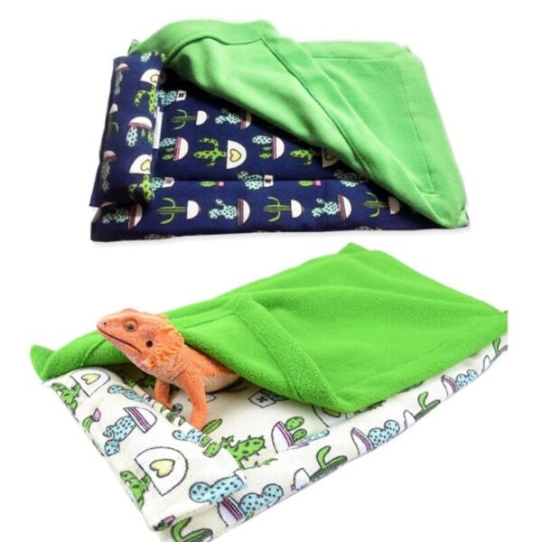 Cama com travesseiro e cobertor confortável com capa de pelúcia - Image 2